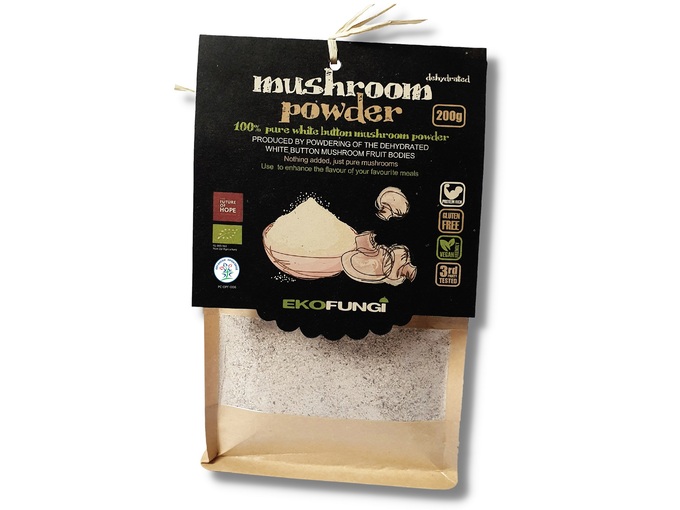 Ekofungi Puder Šampinjon - Mlevene organske pečurke bez glutena 200g