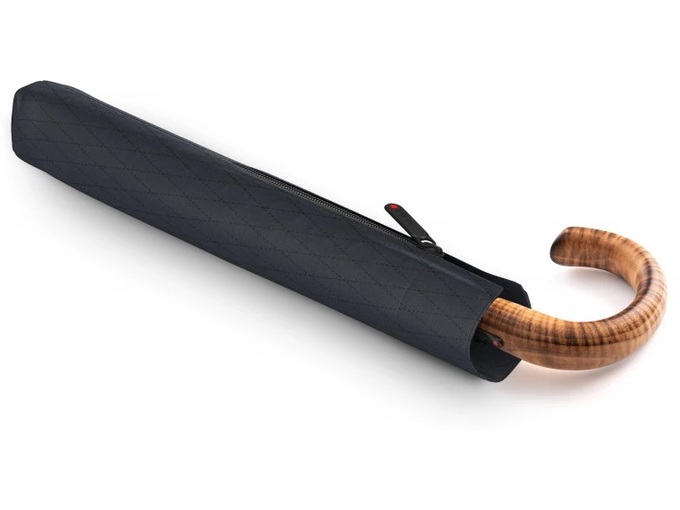 Ombrello Automatico Knirps S.570 - Compatto, Resistente Al Vento, Nero - Foto 6