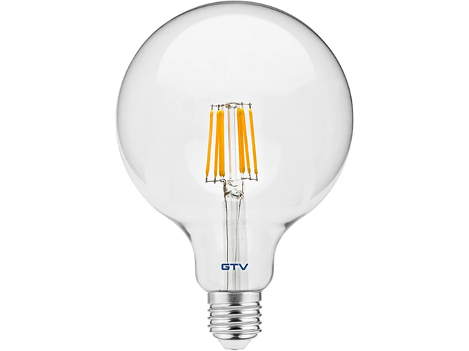 GTV LED sijalica E27 8W g125 3000k 800lm filament