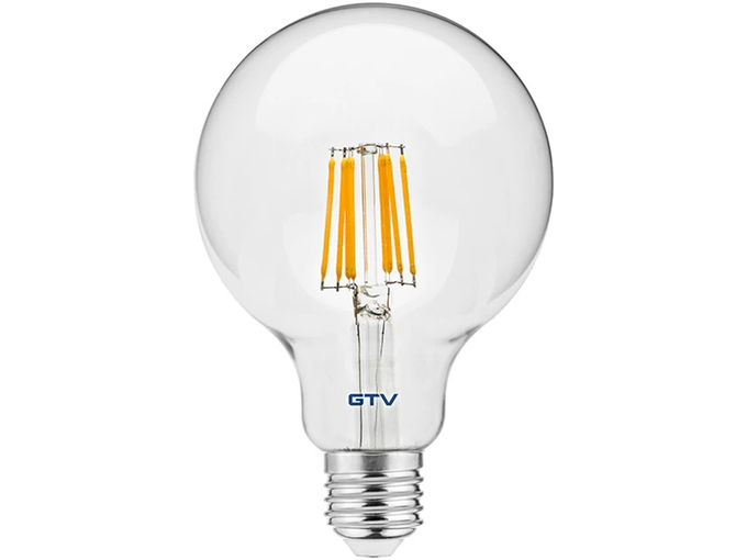 GTV LED sijalica E27 8W g95 3000k 800lm filament