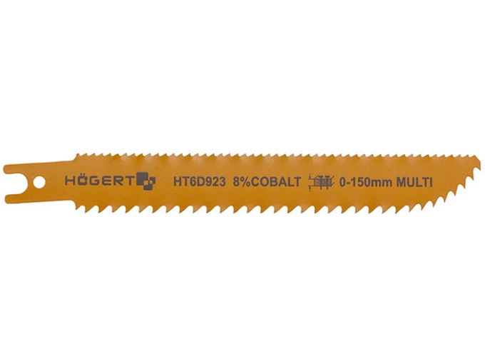 Hogert List sabljaste pile 150mm 6 TPI i 10 TPI zuba rezanje u oba smera