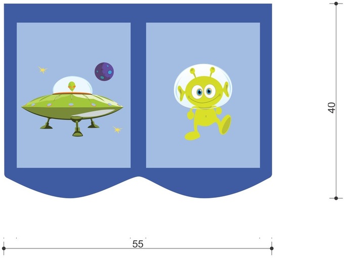 Mobi Torbica za krevet Space