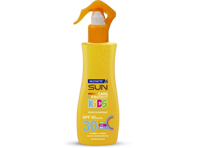 Multiactiv Mleko za sunčanje u spreju SPF 30 Sun Care and Protect Kids 200ml