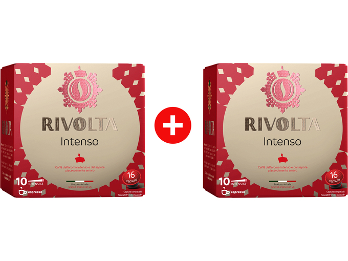 Rivolta Kapsule za kafu Dolce gusto Intenso 16/1 1+1 gratis