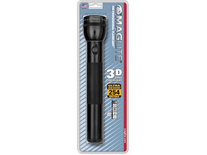 Maglite Lampa 3xD Incandescent Krypton blister IPX4 57x313 mm cca 250 m