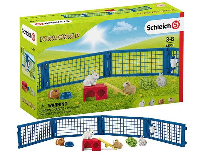 Schleich Kavez za zeca i morsko prase