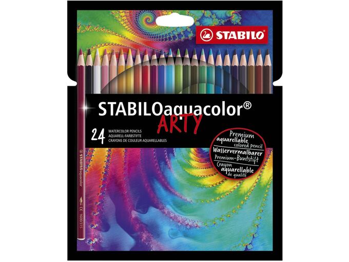 Stabilo Drvene akvarel bojice Acquacolor Arty 1/24
