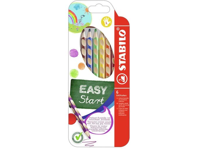 Stabilo Drvene bojice za levoruke Easy Colors 1/6