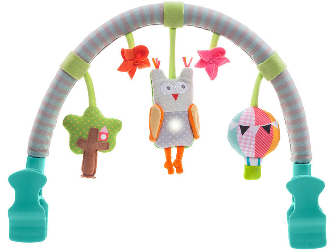 Taf Toys muzicka igračka luk za kolica Sova 114033
