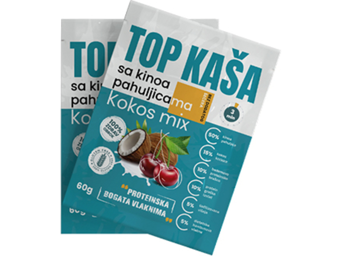 TopFood Top kaša-Kokos mix 60gr
