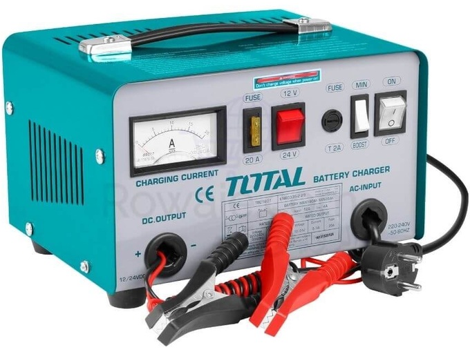 Total alati Punjač akumulatora 6/12V