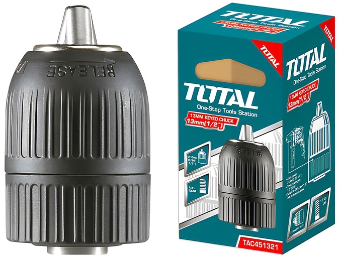 Total alati Samostezajuća glava 1/2" 13mm