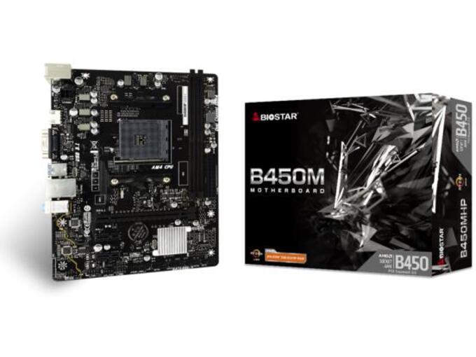 Biostar Matična ploča MB AM4 B450MHP 2xDDR4/HDMI/VGA