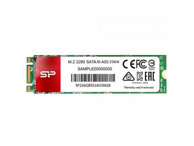 Silicon Power Disk SSD M.2 2280 A55 256GB SP256GBSS3A55M28