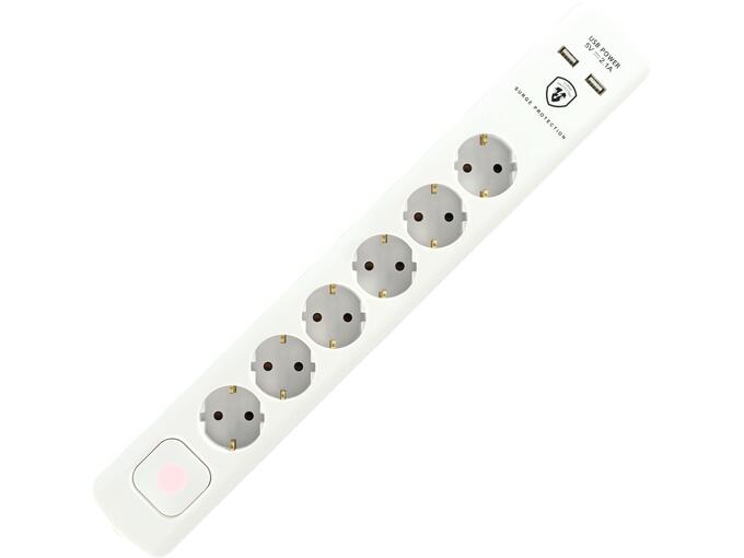 Home Produžni kabl NVT 06K USB/WH