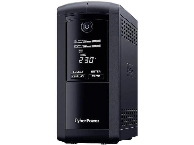 CyberPower UPS 1000VA/550W VP1000EILCD, line-int., Euro, desktop