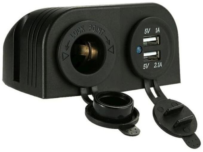 Ccm Punjac za vozilo 12/24v 31a sa 2 usb ulaza cyrus