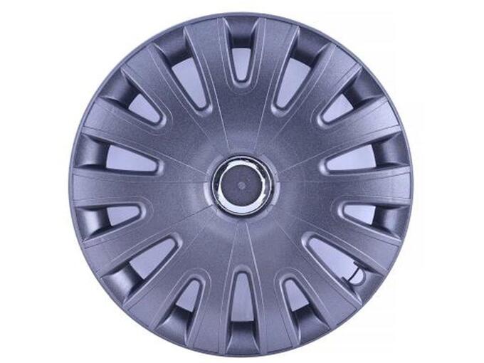 888 Car Accessories Univerzalne ratkapne 15 graphite abs set