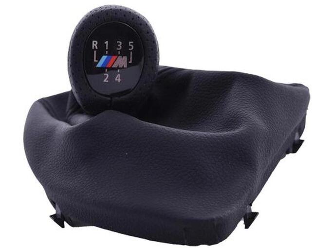 888 Car Accessories Bmw 1 e81/e82/e87/e88 ručica menjača sa kožom 5 brzina i m logoom
