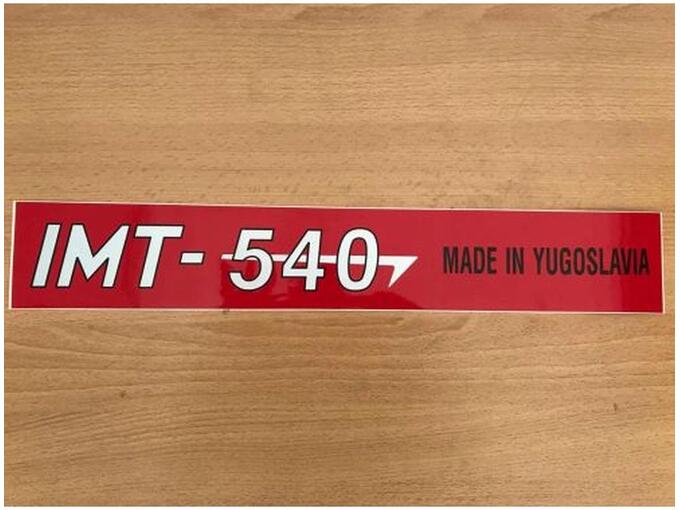 888 Car Accessories Nalepnica imt 540 velika