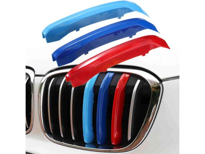 888 Car Accessories Bmw x1 f48 2015-2017 m logo lajsne maske sa 8 rešetki