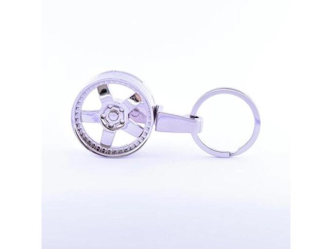 888 Car Accessories Privezak felna srebrna