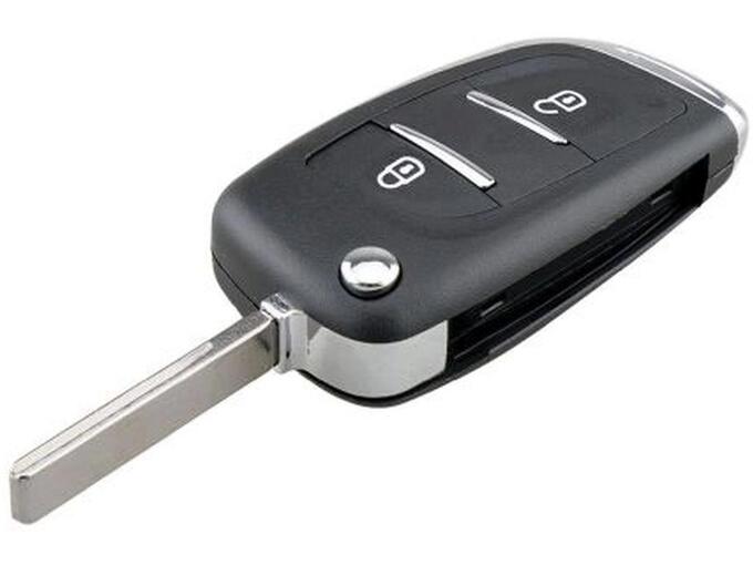 888 Car Accessories Kućište oklop ključa 2 dugmeta za peugeot/citroen hu83 modifikacija