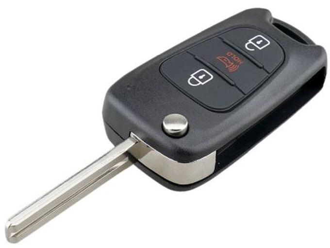 888 Car Accessories Kućište oklop ključa 3 dugmeta za toy40