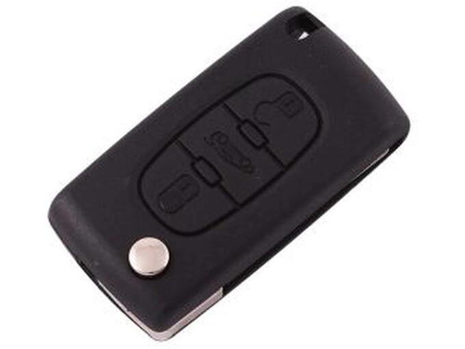 888 Car Accessories Kućište oklop ključa 3 dugmeta za hu83/ce0536 peugeot/citroen hu 83