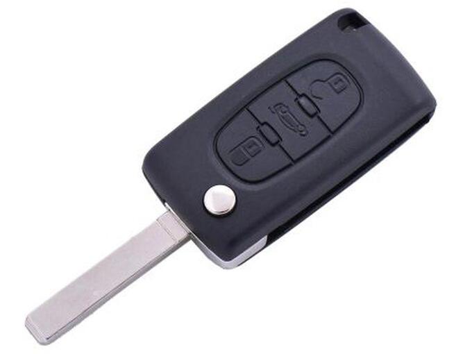 888 Car Accessories Kućište oklop ključa 3 dugmeta za peugeot/citroen 207308307cc