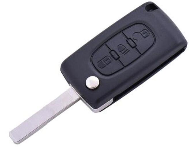 888 Car Accessories Kućište oklop ključa 3 dugmeta zava2/ce0536 peugeot/citroen