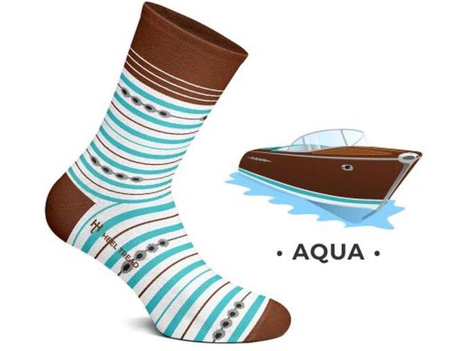 Heel tread Čarape aqua