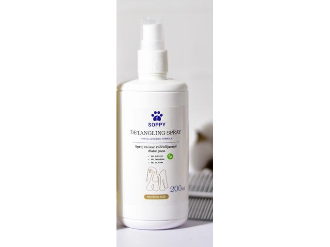 Soppy detangling spray za pse 200ml