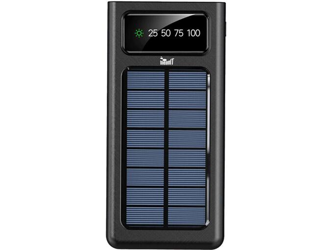 MeanIT Solarni prenosni punjač sa lampom, 10.000 mAh