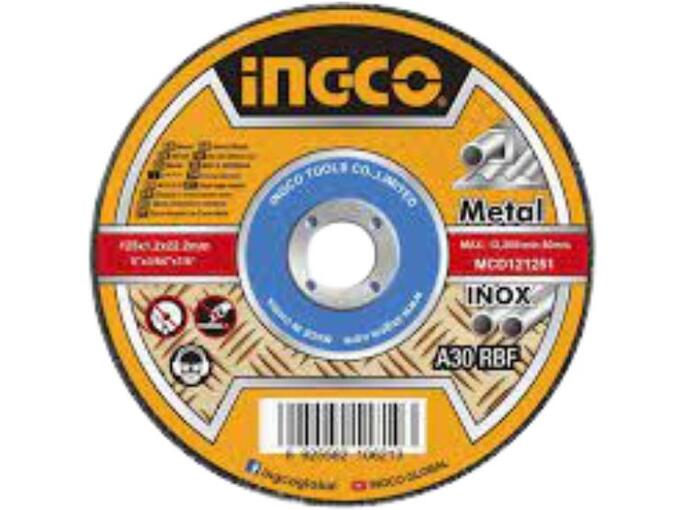Ingco Rezna ploča za metal 125mm x 1.0 MCD101251