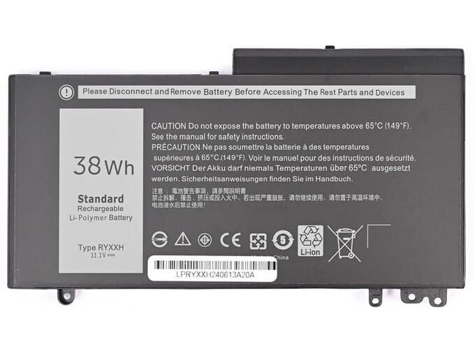 Baterija za laptop Dell E5450/E5550 Type RYXXH 38WH kraći model