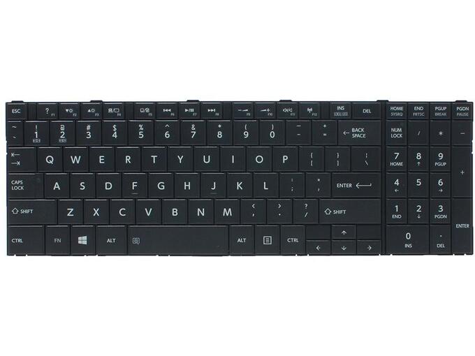 Tastatura za laptop Toshiba C50-B crna