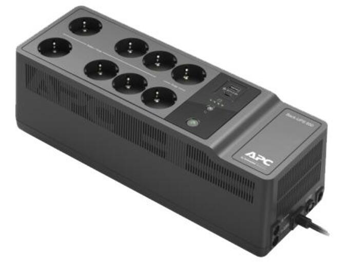 APC UPS uređaj 8 šuko utičnica Back-UPS ES 850VA 230V USB C & A tip
