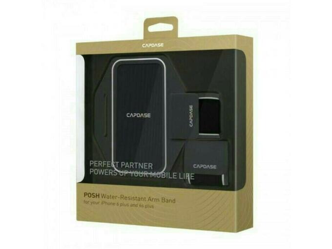 Capdase Water-Resistant Armband (iPhone 4,7 in 139x69x8 mm) Posh 141A Gray/Silver