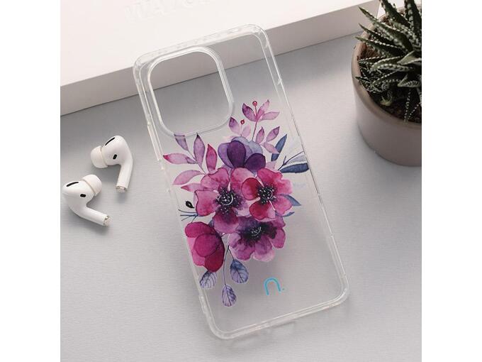 Maska Nanobit Print za Xiaomi Redmi Note 13 4G EU Flowers