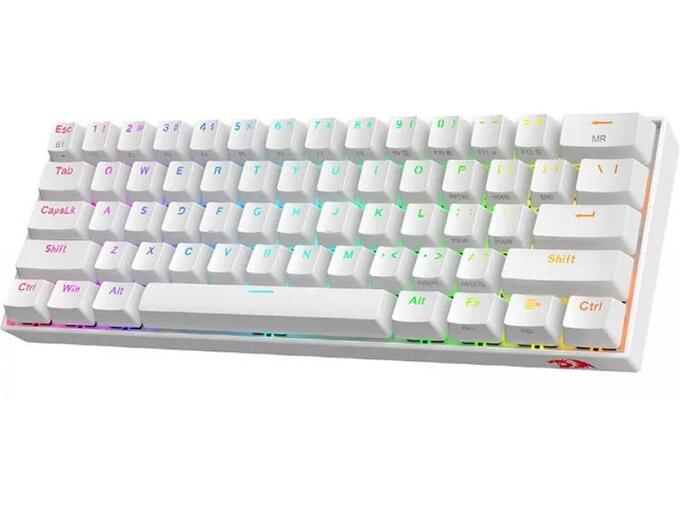 Mehanicka Gaming tastatura Redragon Draconic K530 PRO bela Bluetooth/ Wired