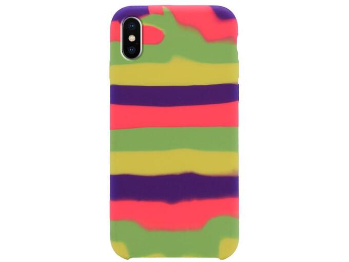Maska Rainbow Lines za iPhone X/ XS Tip4