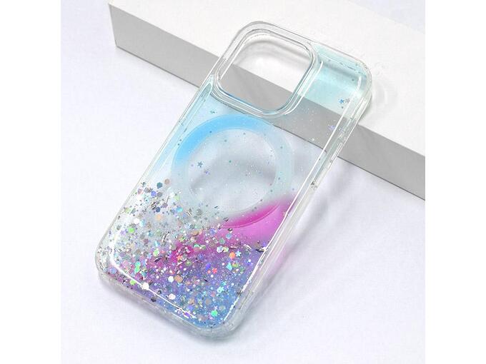 Maska za telefon iPhone 14 Pro Tip1 Magsafe sparkly