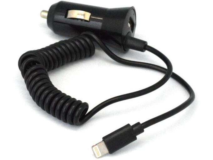 Auto punjač univerzalni 2u1 iPhone Lightning + USB slot 1A