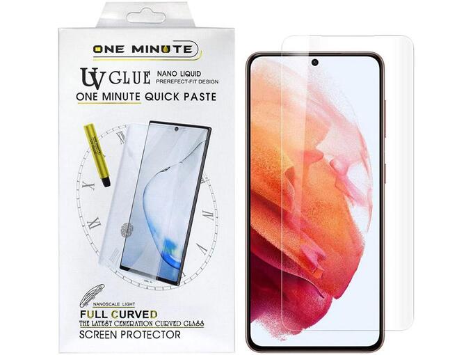 Zaštitno staklo UV Glue Nano 0,2mm za Samsung S21 Plus/ G996B