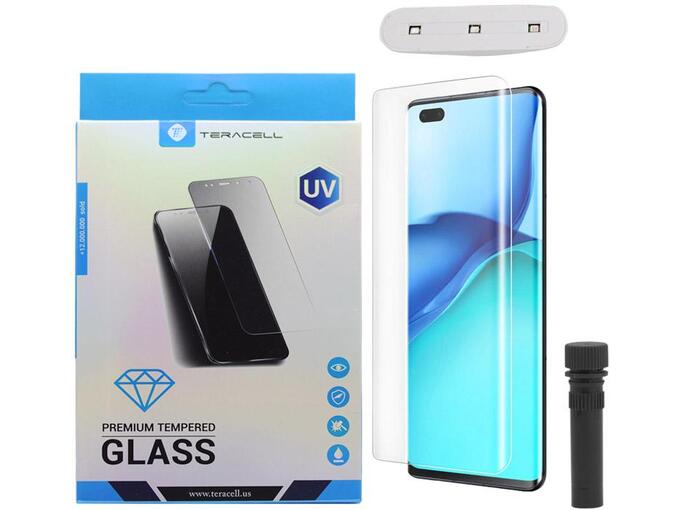 Zaštitno staklo UV Glue Full Cover+ lampa za Huawei P40 Pro/ P40 Pro Plus