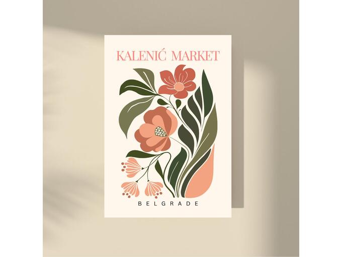 Imagio Studio poster Kalenić Market 30x40 cm, visokokvalitetni art papir