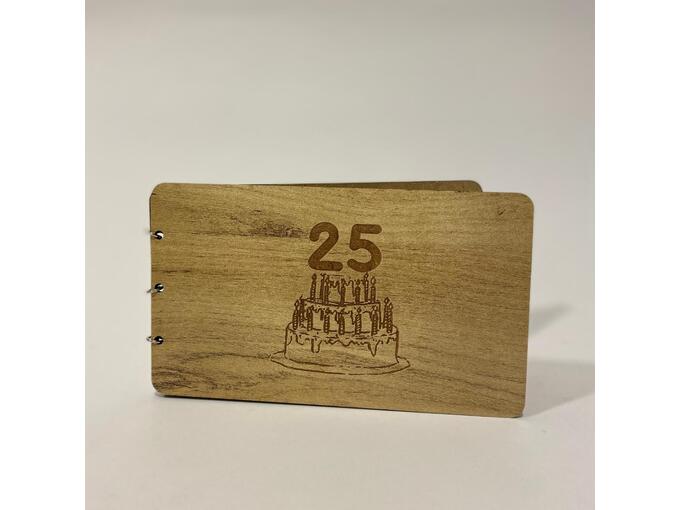 Moja Poklon Kutija - Koverta 25. rođendan