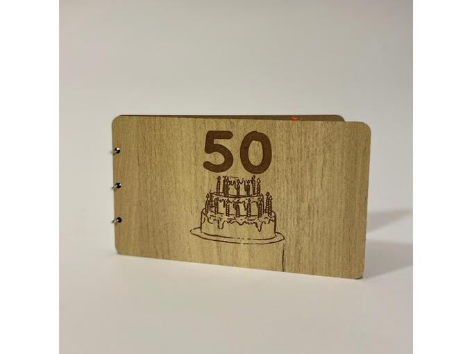 Moja Poklon Kutija - Koverta 50. rođendan