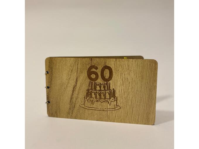 Moja Poklon Kutija - Koverta 60. rođendan